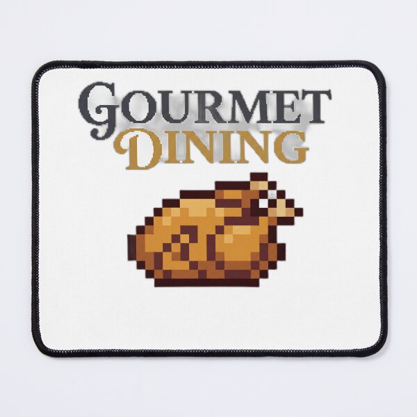 Item preview, Gourmet Dining Floor Chicken Retro Gaming Health designed and sold by ryanguas.