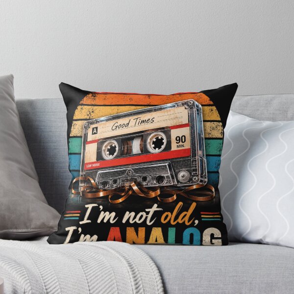 Item preview, Retro Analog Life designed and sold by Pecata.