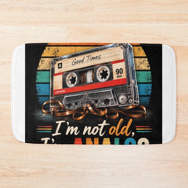 Item preview, Retro Analog Life designed and sold by Pecata.