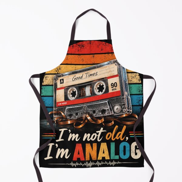 Item preview, Retro Analog Life designed and sold by Pecata.