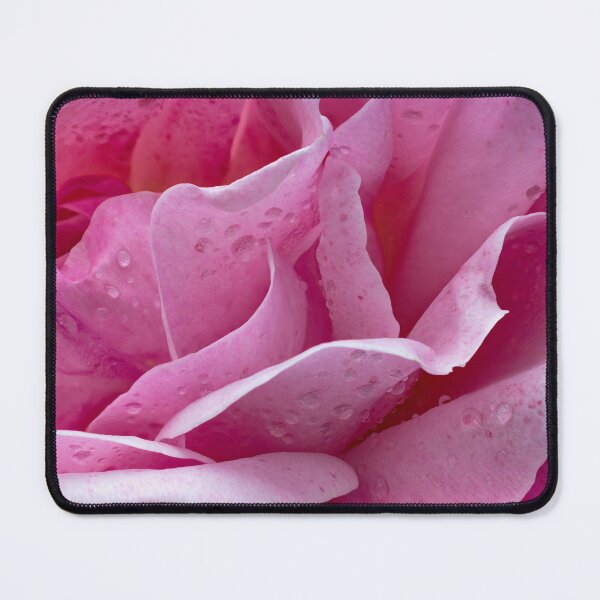 Item preview, Pink Rose Petals Morning Dew Drops designed and sold by MoePhotography.