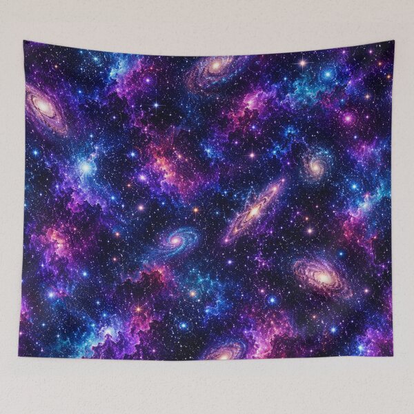 Item preview, Seamless Galaxy Pattern | Cosmic Nebula All-Over Print | Space Digital Paper | Colorful Universe Repeat designed and sold by getpressedshirt.