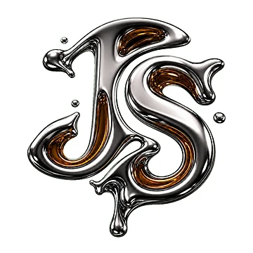 Artwork thumbnail, Liquid Chrome JS Developer Monogram by webdev27