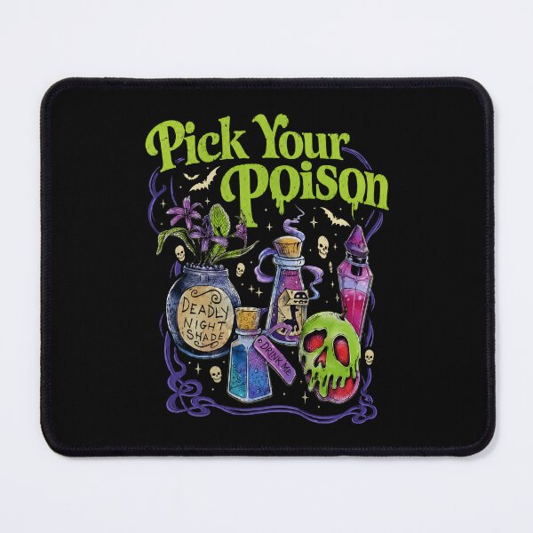 Item preview, Pick Your Poison Vintage Halloween Witch Potion Gothic Spooky designed and sold by BoldThreadLab.