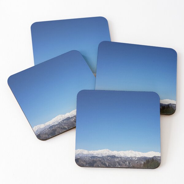 Item preview, Snowy Mountain Peak Blue Sky Landscape Photography designed and sold by crazyhome.