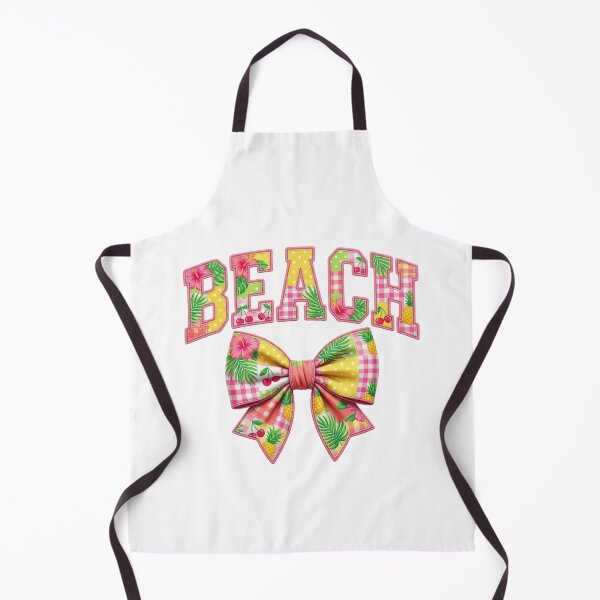 Item preview, Beach Cute Quilted Patchwork Bow Tropical Summer Retro designed and sold by raedattia.