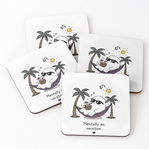 Item preview, Mentally On Vacation – Ghost in Hammock designed and sold by SoulDriftDesign.