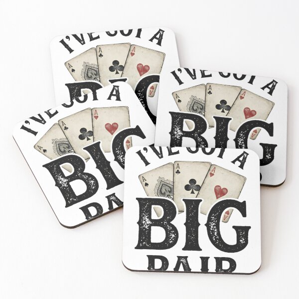 Item preview, Poker-I've-Got-a-Big-Pair-Funny-Father-of-Two-Casino-Cards designed and sold by w66aboo.