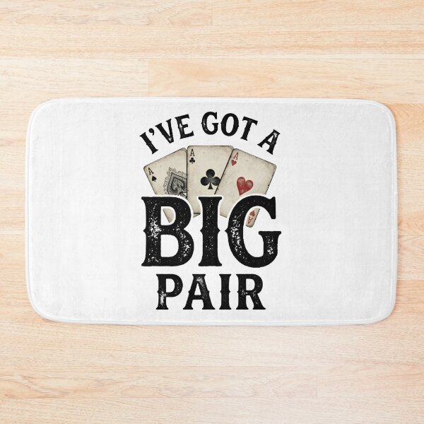 Item preview, Poker-I've-Got-a-Big-Pair-Funny-Father-of-Two-Casino-Cards designed and sold by w66aboo.