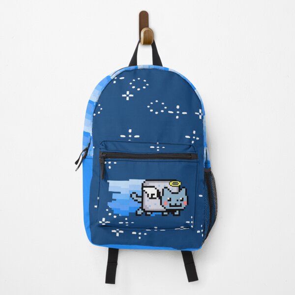 Item preview, Angel Nyan Cat Pixel Art Y2K Retro Internet Aesthetic designed and sold by TrxshWear.