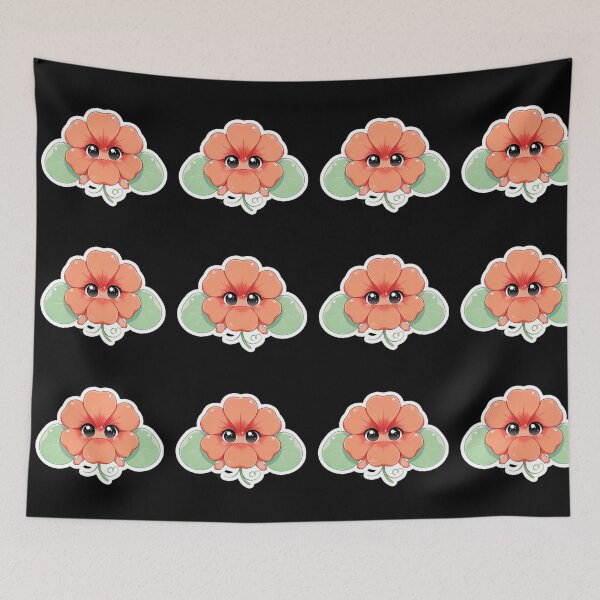 Item preview, Nasturtium and love of nature designed and sold by DamioPolArt.