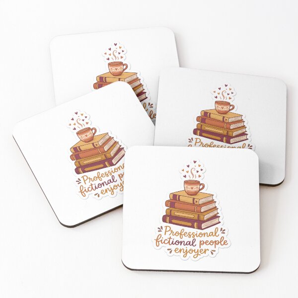 Item preview, Professional Fictional People Enjoyer Funny Bookworm Reader Gift designed and sold by marcokawaii.