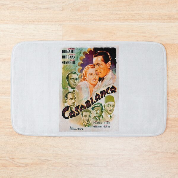 Item preview, Vintage poster for the classic movie Casablanca designed and sold by stevepaint.