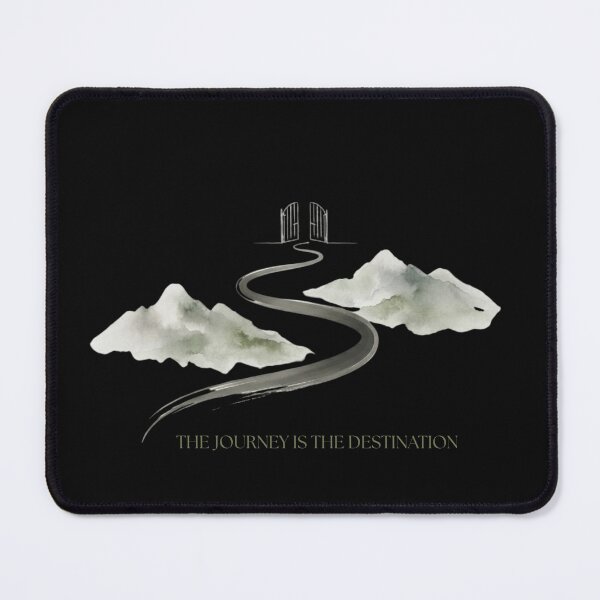 Item preview, The Journey Is The Destination - Winding Mountain Road Watercolor Art designed and sold by GrzegorzTravels.