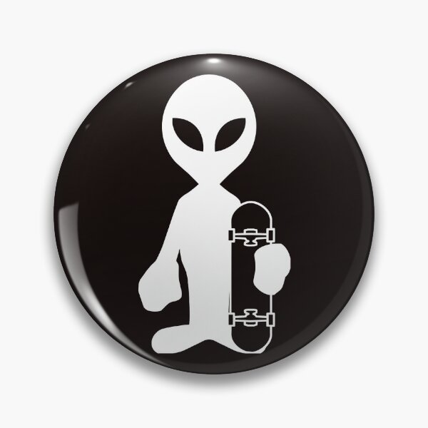 Item preview, Skateboarding Alien designed and sold by Area52FL.