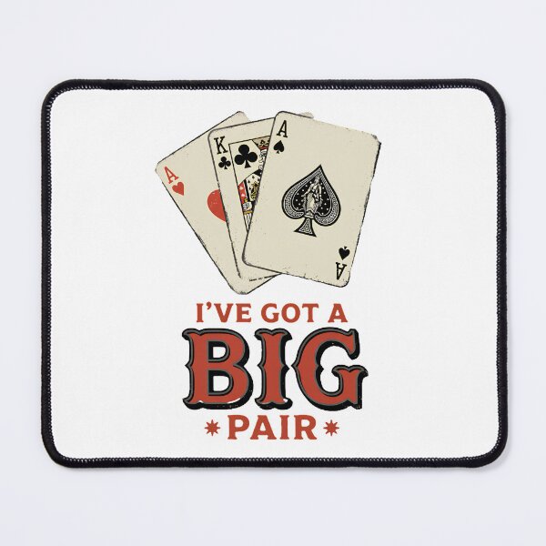 Item preview, Poker-I've-Got-a-Big-Pair-Funny-Father-of-Two-Casino-Cards designed and sold by w66aboo.