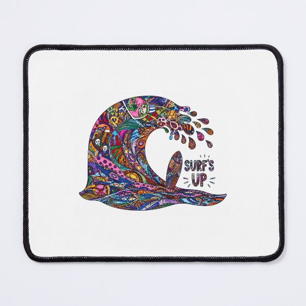 Item preview, Surf's Up Wave (Abstract Art) designed and sold by jackieinspires.
