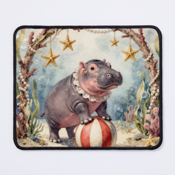 Item preview, Hippopotamus Dream Circus designed and sold by AkaJune.