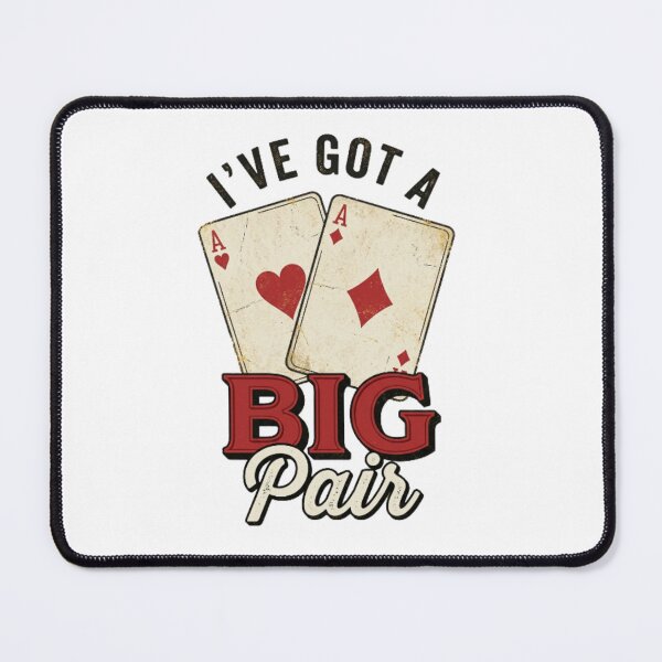Item preview, Poker-I've-Got-a-Big-Pair-Funny-Father-of-Two-Casino-Cards designed and sold by w66aboo.