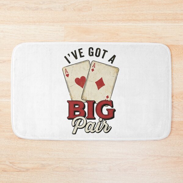 Item preview, Poker-I've-Got-a-Big-Pair-Funny-Father-of-Two-Casino-Cards designed and sold by w66aboo.