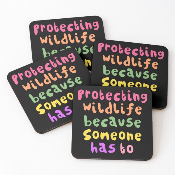 Item preview, Protecting Wildlife Because Someone Has To Conservation Animal Lover Nature Design designed and sold by PrettylittlepastelUk.