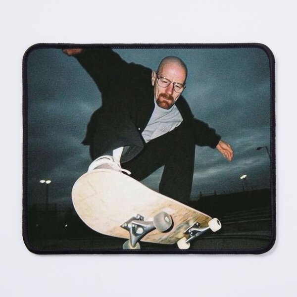Item preview, Breaking Bad Skateboard Meme – Funny Chemistry Teacher Skateboarding Retro Pop Culture Design designed and sold by Evv_u.