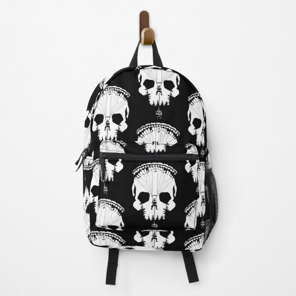 Item preview, Skydiving Skull Optical Illusion Parachute Extreme Sports Art designed and sold by DarkOriginArts.