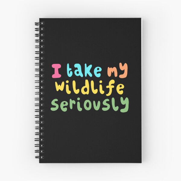Item preview, I Take My Wildlife Seriously Funny Animal Conservation Zoo Keeper Nature Design designed and sold by PrettylittlepastelUk.