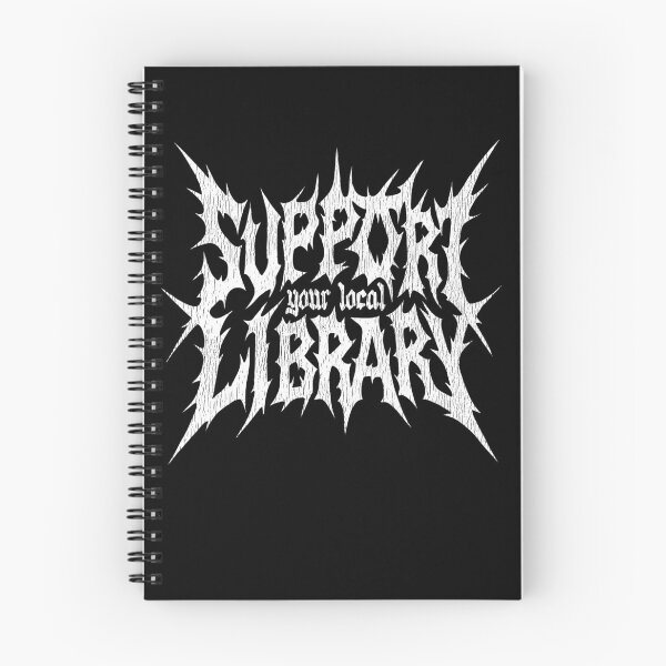 Item preview, Supporting your local library is metal designed and sold by ninthstreet.