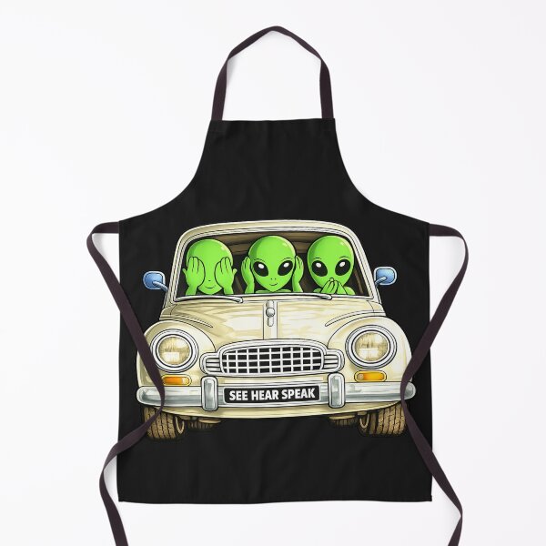 Item preview, Aliens see hear speak no evil in a car designed and sold by JamesDunican.