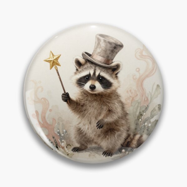 Item preview, Dream Circus Raccoon designed and sold by AkaJune.