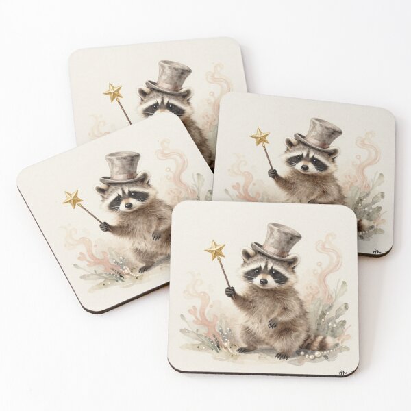 Item preview, Dream Circus Raccoon designed and sold by AkaJune.