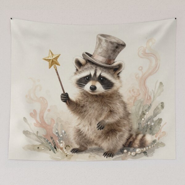 Item preview, Dream Circus Raccoon designed and sold by AkaJune.
