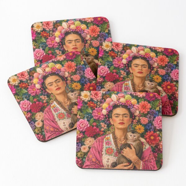 Item preview, Frida Kahlo Macarons designed and sold by Muycote.