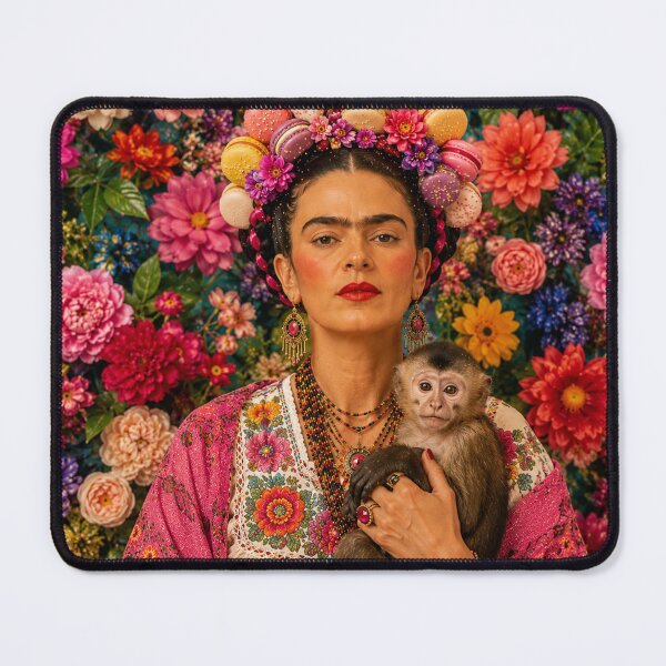Item preview, Frida Kahlo Macarons designed and sold by Muycote.