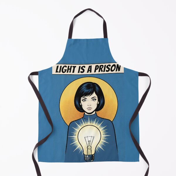 Item preview, Blinded by the Glow Minimalist Comic Poster designed and sold by DuckOddity.
