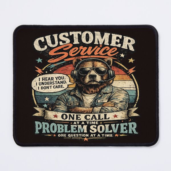 Item preview, Funny Customer Service Problem Solver Vintage Retro Distressed Design designed and sold by CraftCharm.