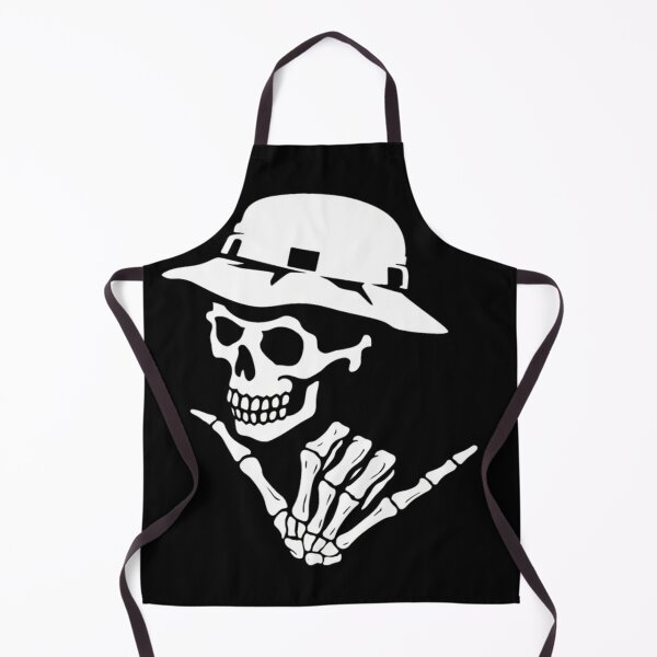 Item preview, Skull Shaka Sign Bucket Hat Chill Surfer Vibes Design designed and sold by DarkOriginArts.