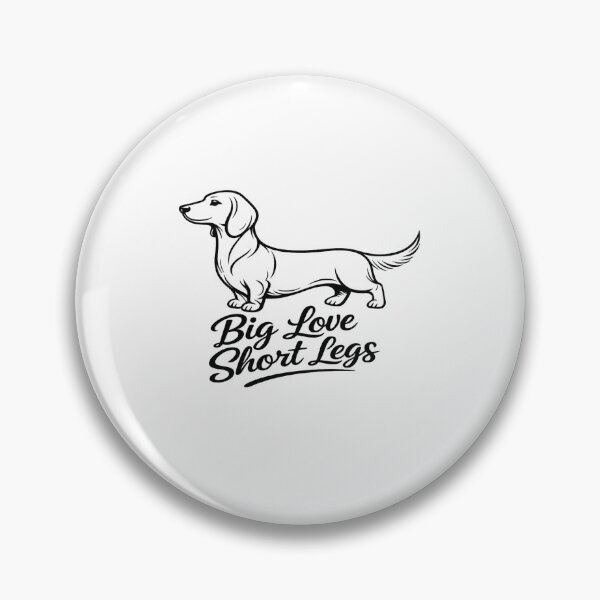 Item preview, Big Love Short Legs | Dachshund Line Art designed and sold by Tee Visions.
