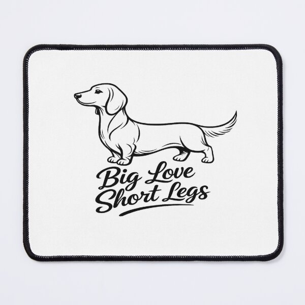 Item preview, Big Love Short Legs | Dachshund Line Art designed and sold by Tee Visions.