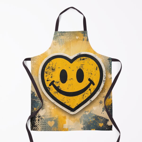 Item preview, Hearts 27 - Vintage Grunge Smiley Heart designed and sold by NikaNavi.