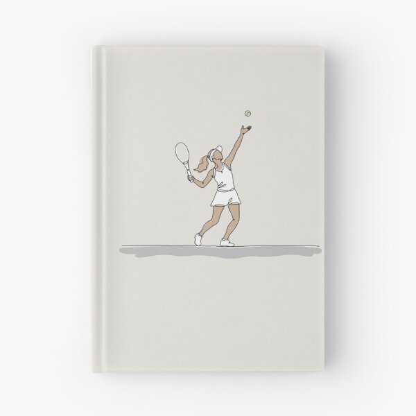 Item preview, One Line Tennis Drawing designed and sold by MaddiLoppnow.