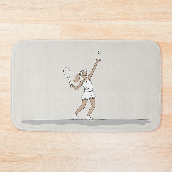 Item preview, One Line Tennis Drawing designed and sold by MaddiLoppnow.