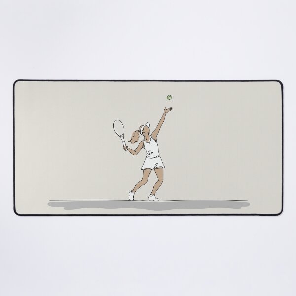 Item preview, One Line Tennis Drawing designed and sold by MaddiLoppnow.
