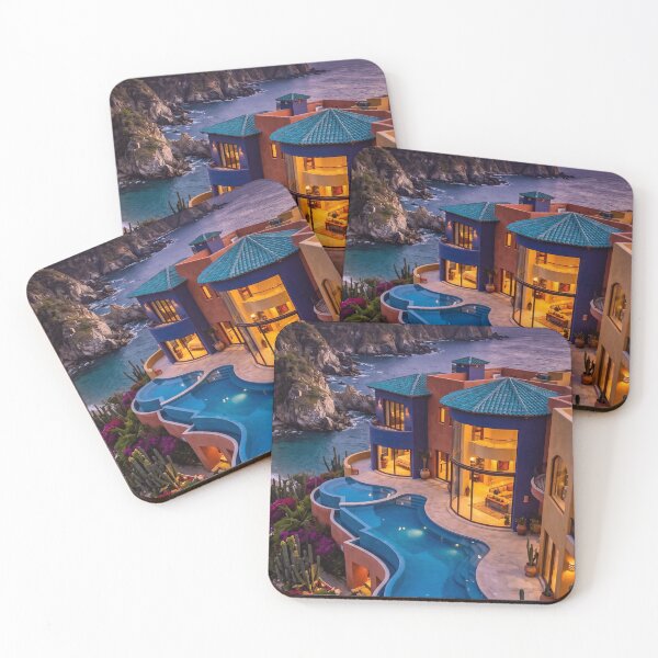Item preview, Luxury Cliffside Villa Retreat at Sunset designed and sold by dreamhomes05.