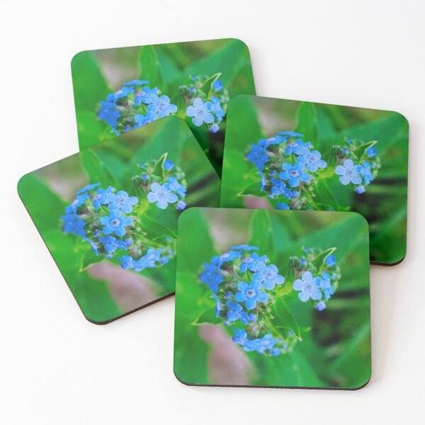 Item preview, Heart Shaped Forget-Me-Not Blooms designed and sold by PhotoArtbyGrace.