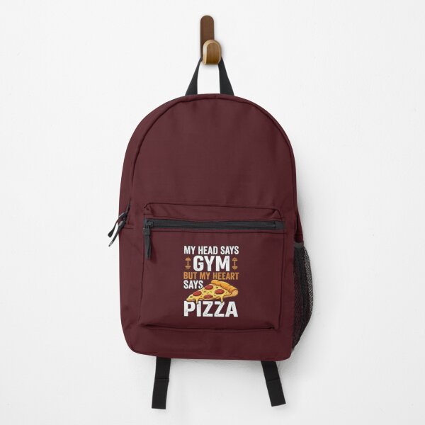 Item preview, My Head Says Gym But My Heart Says Pizza Funny Foodie T-Shirt designed and sold by PACS0011.