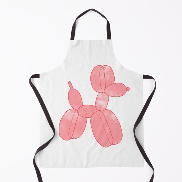 Item preview, Neon Balloon Dog - Red on White designed and sold by FoxfireStardust.