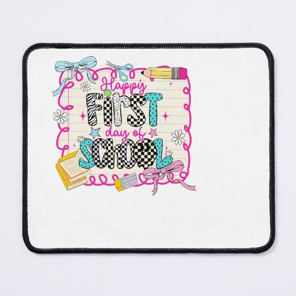 Item preview, Happy First Day Of School Cute Girls Back To School designed and sold by KroghDs.
