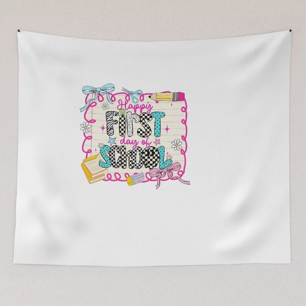 Item preview, Happy First Day Of School Cute Girls Back To School designed and sold by KroghDs.